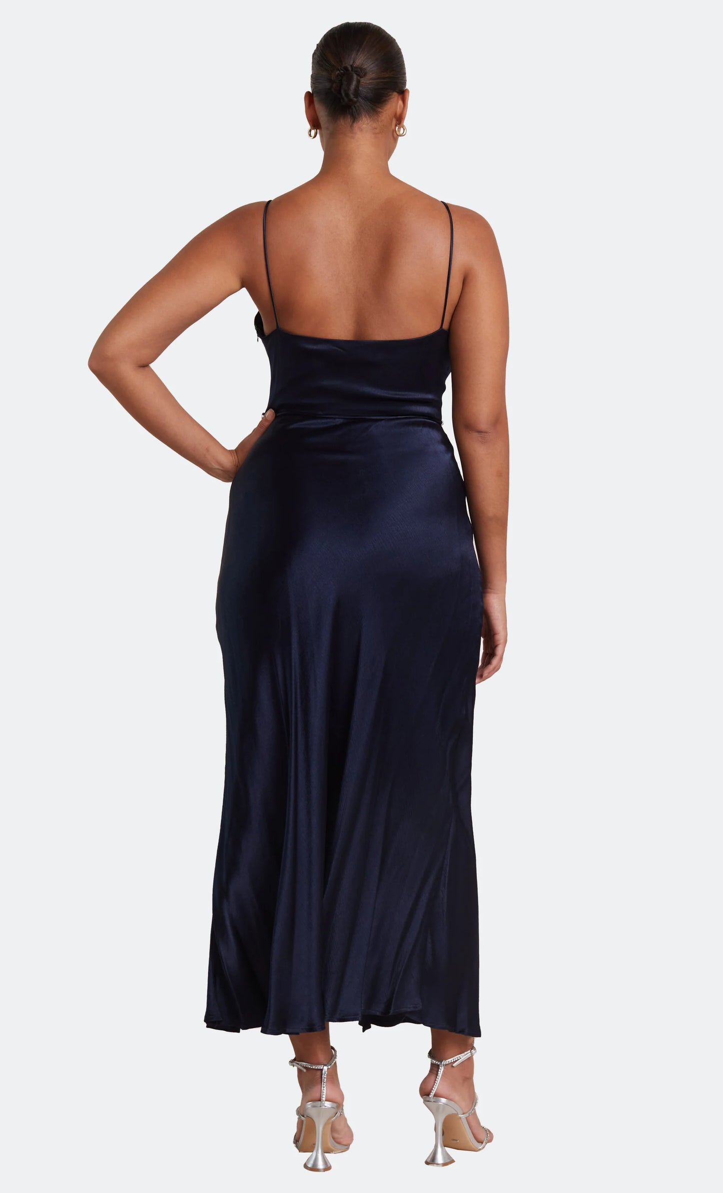 Moon Dance Midi Dress - Navy