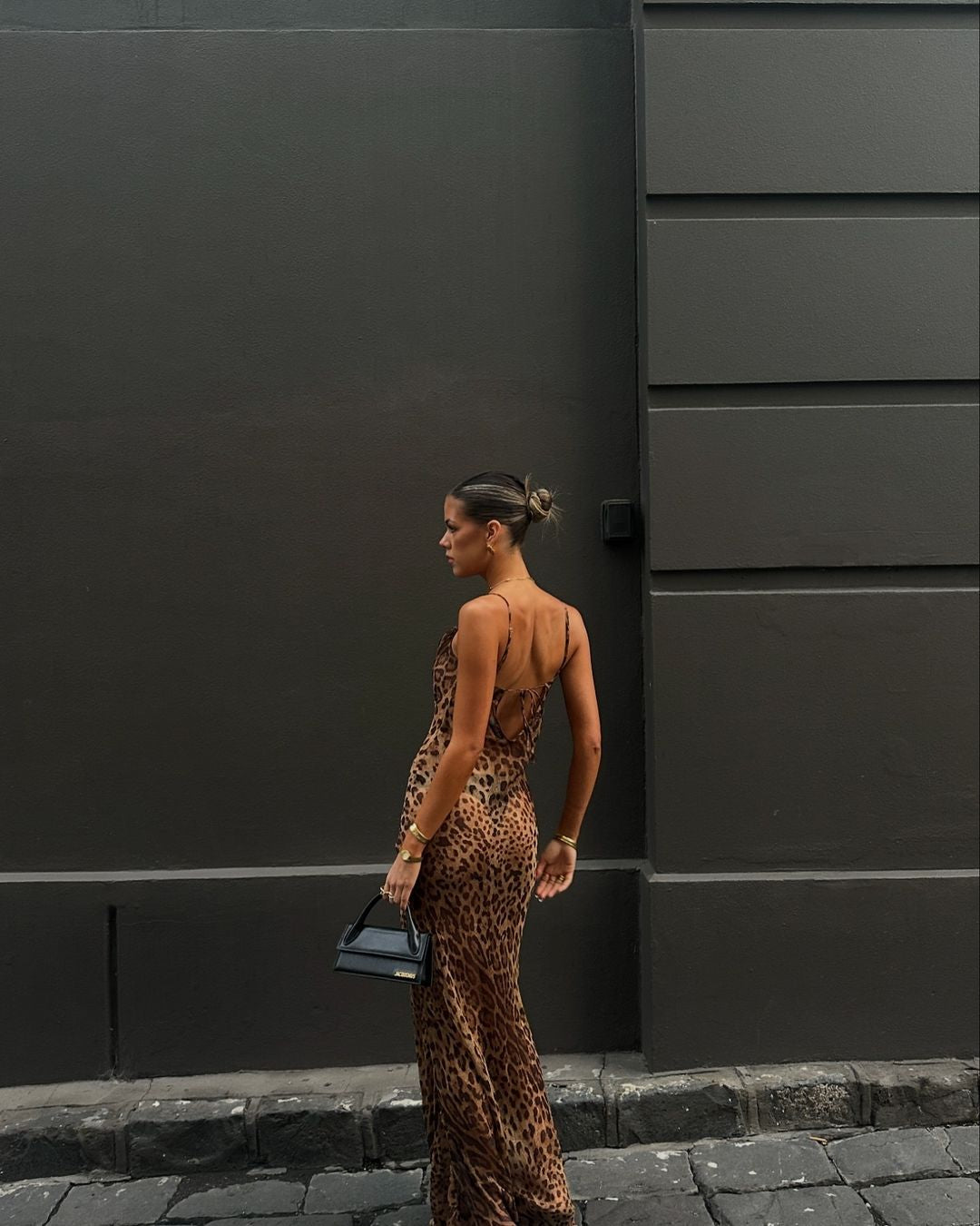 Valentina Dress - Leopard