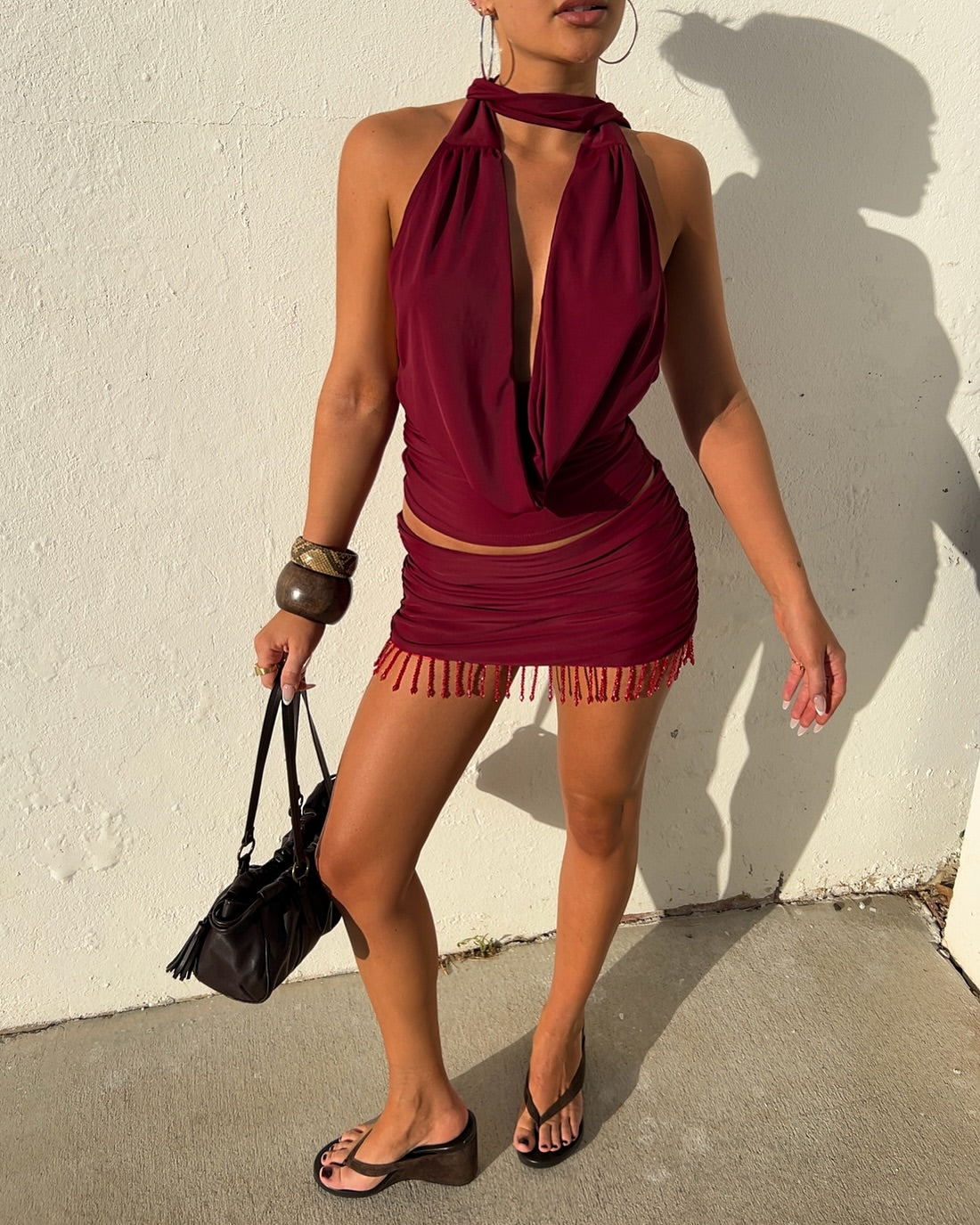 Ruby Set - Burgundy
