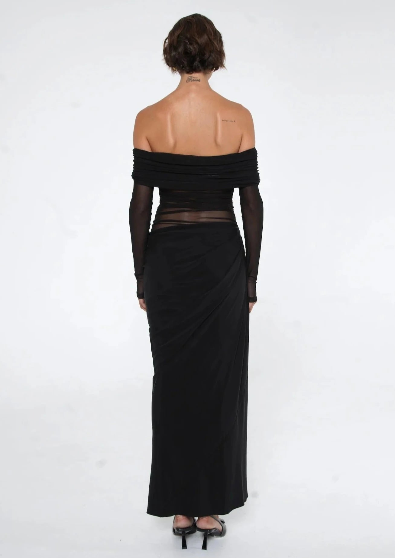 Yasmin Maxi Dress - Black