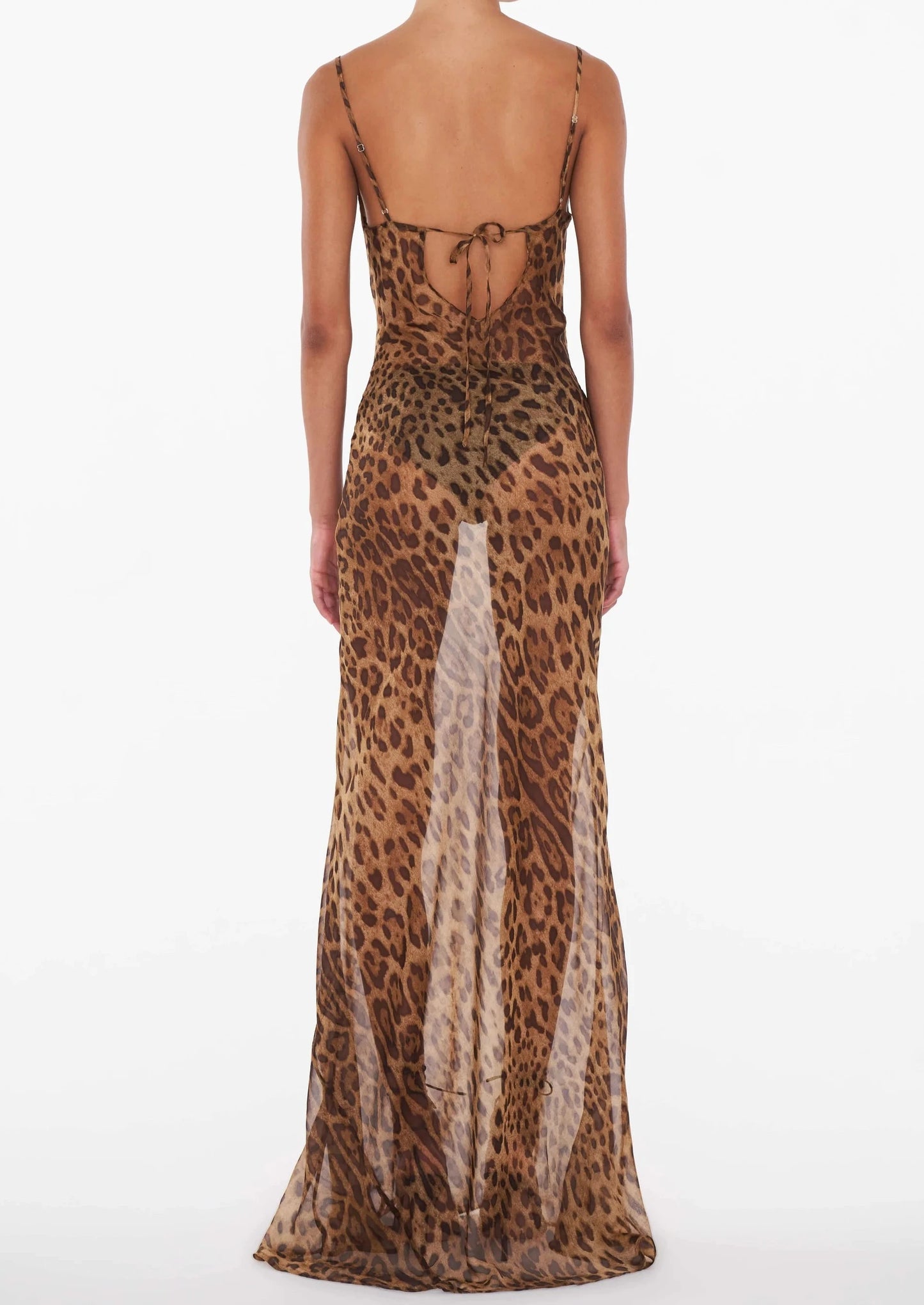 Valentina Dress - Leopard