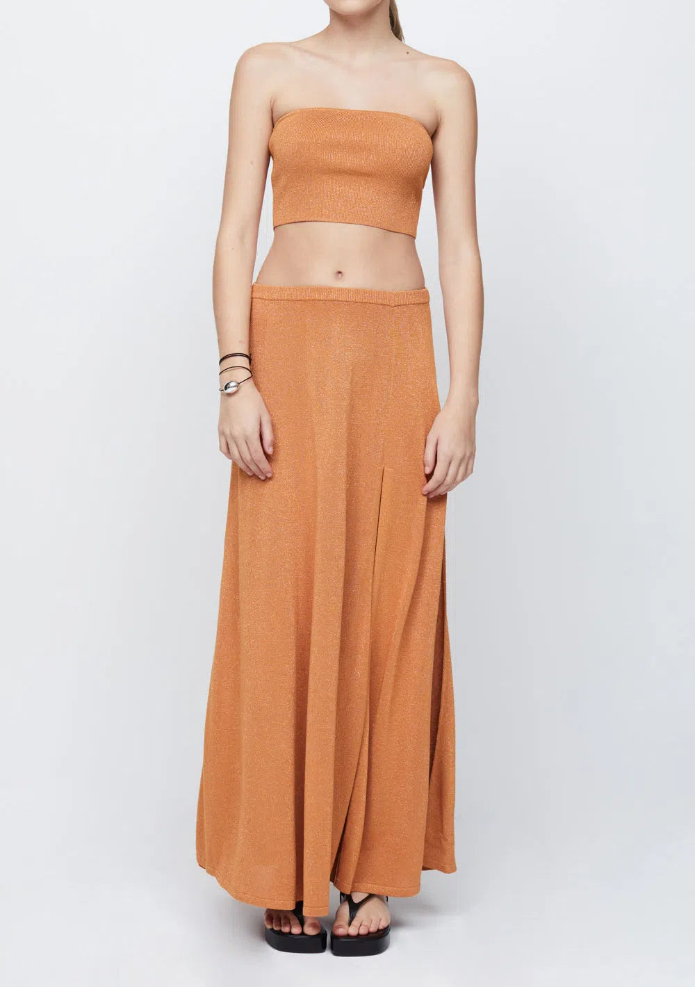 Indya Knit Set - Rust