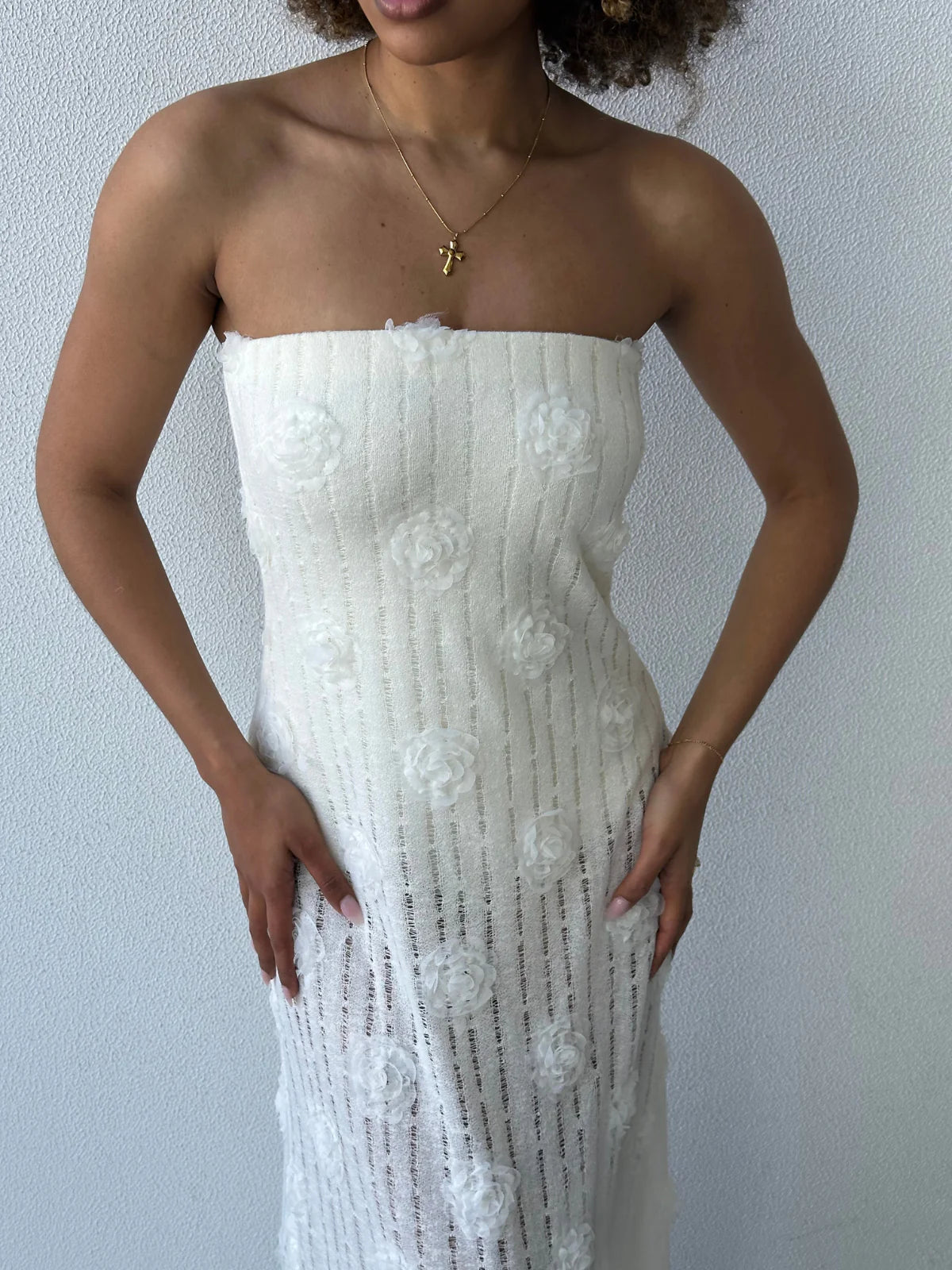 Amelie Strapless - Ivory
