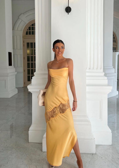 chandra maxi dress Chandra Dress - Orange Citrine