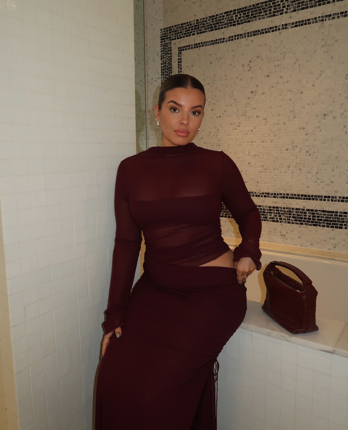 Mable Maxi - Plum
