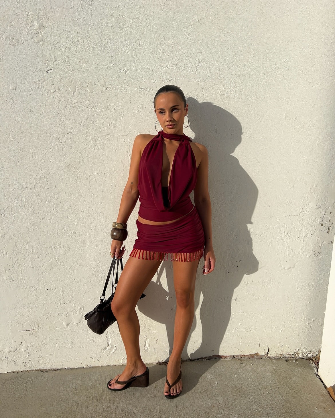 Ruby Set - Burgundy