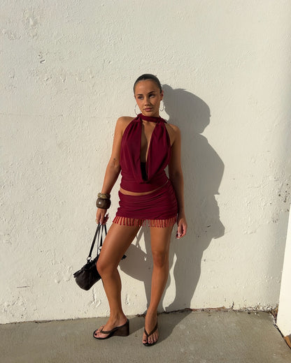 Ruby Set - Burgundy