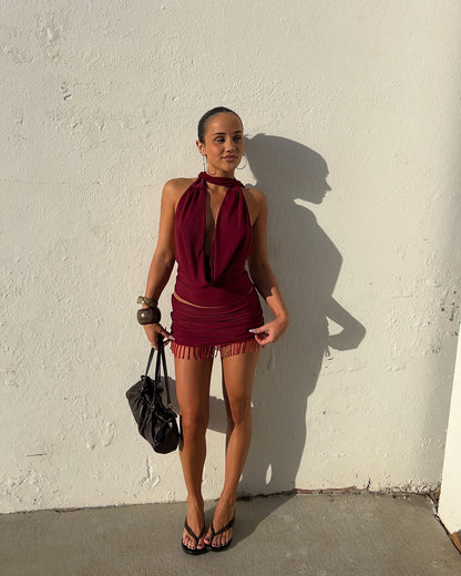 Ruby Set - Burgundy