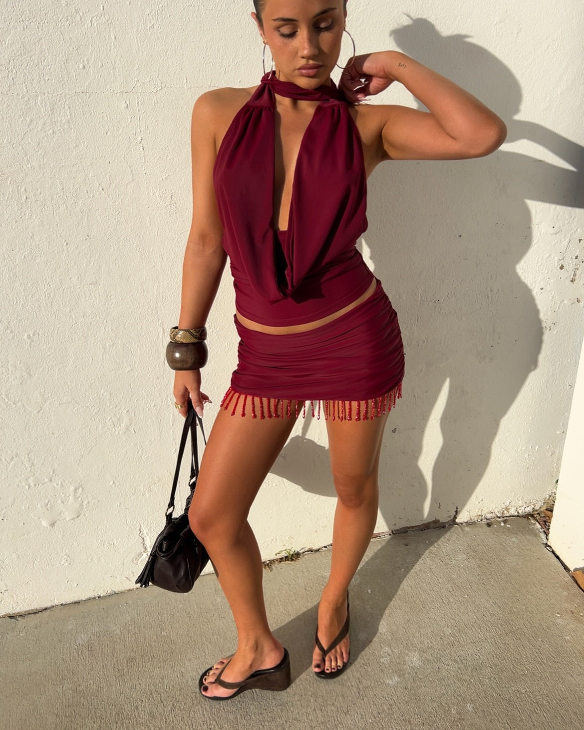 Ruby Set - Burgundy