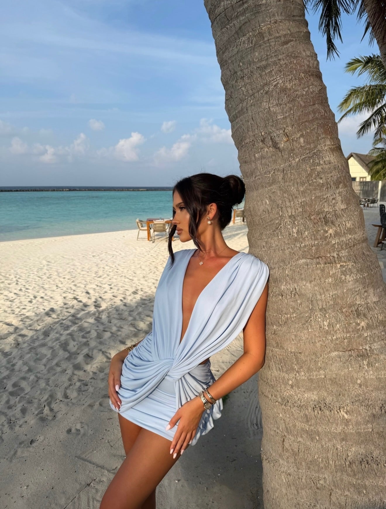 Lilou Dress - Light Blue