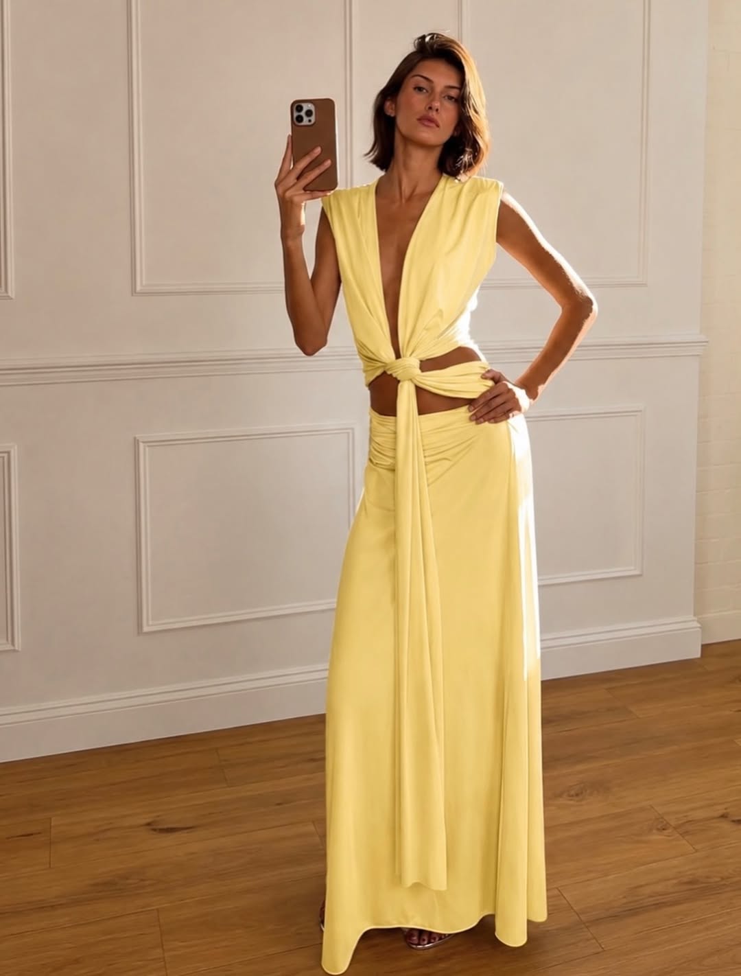 Jade Dress - Lemon