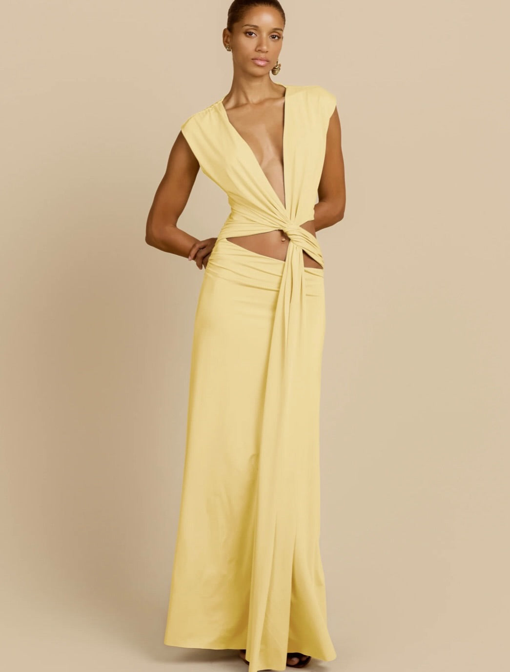 Jade Dress - Lemon