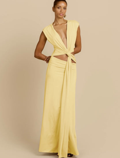 Jade Dress - Lemon
