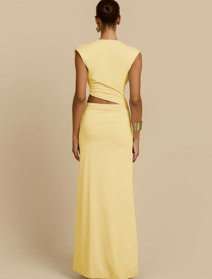 Jade Dress - Lemon