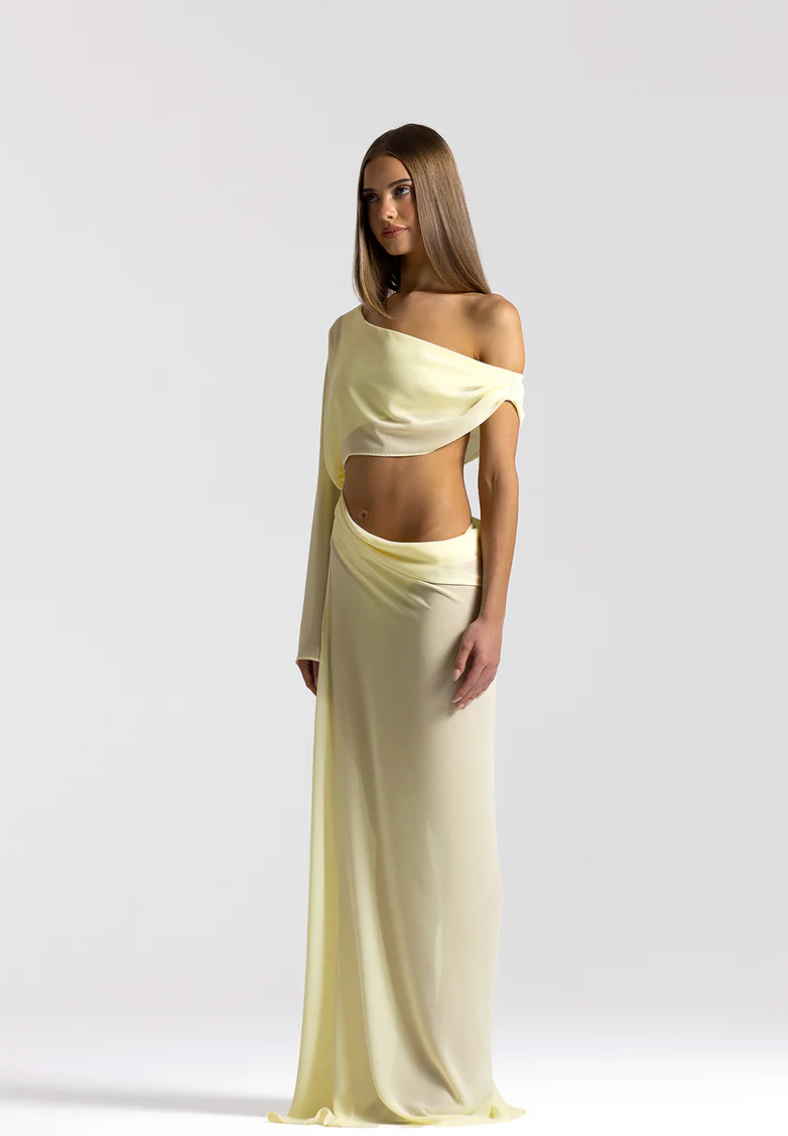 Imogen Dress - Lemon