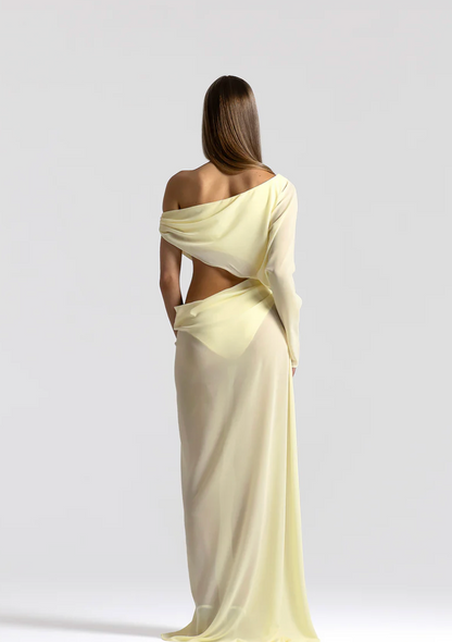 Imogen Dress - Lemon